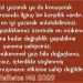 Haliletos’tan…