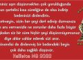 Haliletos’tan…