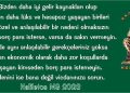 Haliletos’tan…