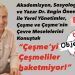 “Çeşme’yi Çeşmeliler haketmiyor!” 1