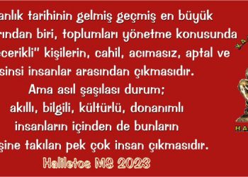 Haliletos’tan…