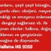 Haliletos’tan…