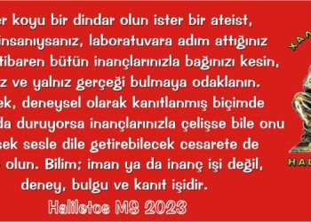 Haliletos’tan…