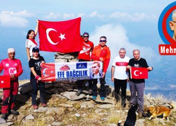 EFE DAĞCILAR’DAN 100.YIL YÜRÜYÜŞÜ VE TIRMANIŞI.