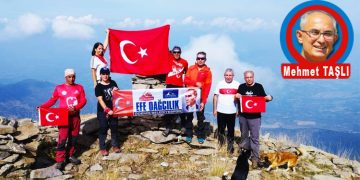 EFE DAĞCILAR’DAN 100.YIL YÜRÜYÜŞÜ VE TIRMANIŞI.