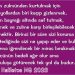 Haliletos’tan…
