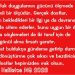 Haliletos’tan…