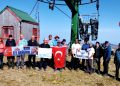 EFE DAĞCILAR 100.YIL ANISINA TIRMANDI