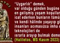 Haliletos’tan…