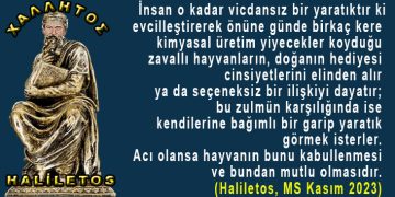 Haliletos’tan…