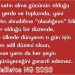 Haliletos’tan…