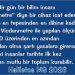 Haliletos’tan…