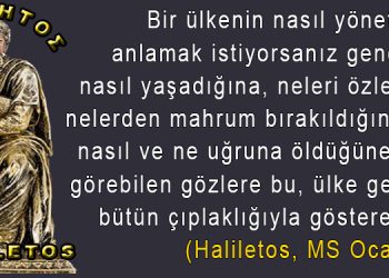 Haliletos’tan…