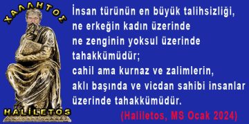 Haliletos’tan…