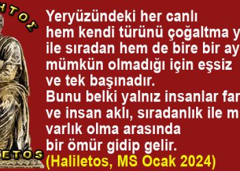 Haliletos’tan…