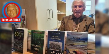 Akpınar’ın üçüncü kitabı ‘Malamat Parkı’ çıktı