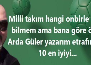 Orhan’dan…dan…dan…
