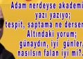 Orhan’dan…dan…dan…