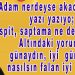 Orhan’dan…dan…dan…