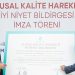 ESHOT Ulusal Kalite Hareketi’ne katıldı