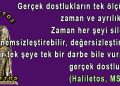 Haliletos’tan…