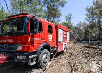 İzmir İtfaiyesi orman yangınlarına karşı 7 gün 24 saat nöbette