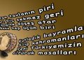 GELENEKSEL HAFTA SONU MANİLERİ