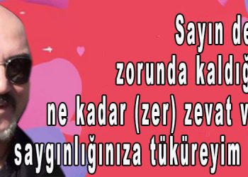 Orhan’dan…dan…dan…