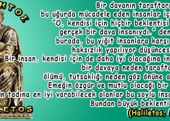 Haliletos’tan…