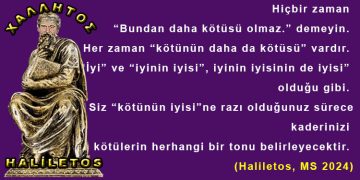 Haliletos’tan…
