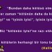 Haliletos’tan…
