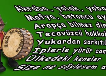 GELENEKSEL HAFTA SONU MANİLERİ