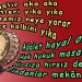 GELENEKSEL HAFTA SONU MANİLERİ