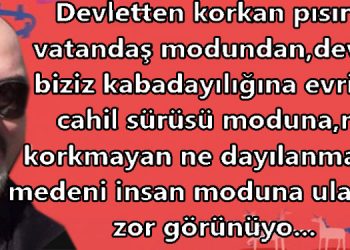 Orhan’dan…dan…dan…