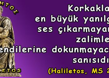 Haliletos’tan…
