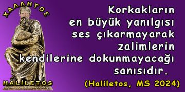 Haliletos’tan…