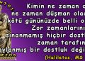 Haliletos’tan…