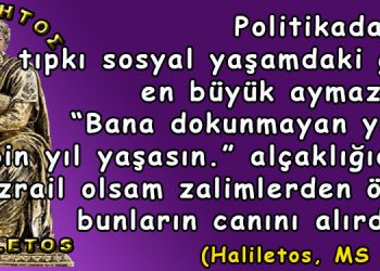 Haliletos’tan…
