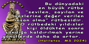 Haliletos’tan…