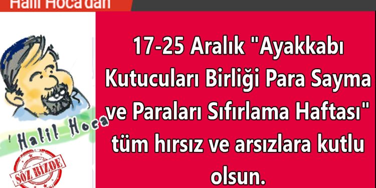 Halil Hoca’dan…