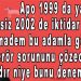 Orhan’dan… dan… dan…