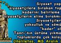 Haliletos’tan…