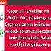 Halil Hoca’dan…