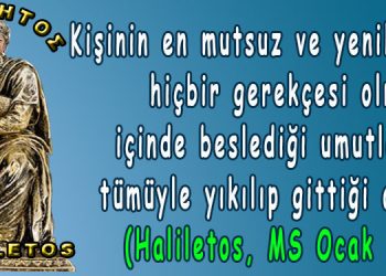 Haliletos’tan…
