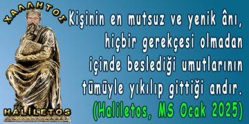 Haliletos’tan…