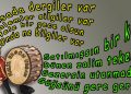 GELENEKSEL HAFTA SONU MANİLERİ