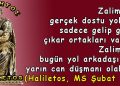 Haliletos’tan…
