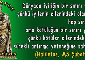 Haliletos’tan…