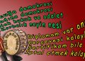 GELENEKSEL HAFTA SONU MANİLERİ