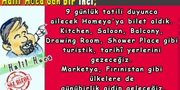 Halil Hoca’dan bir inci…